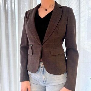 Chic Brown Women's Blazer